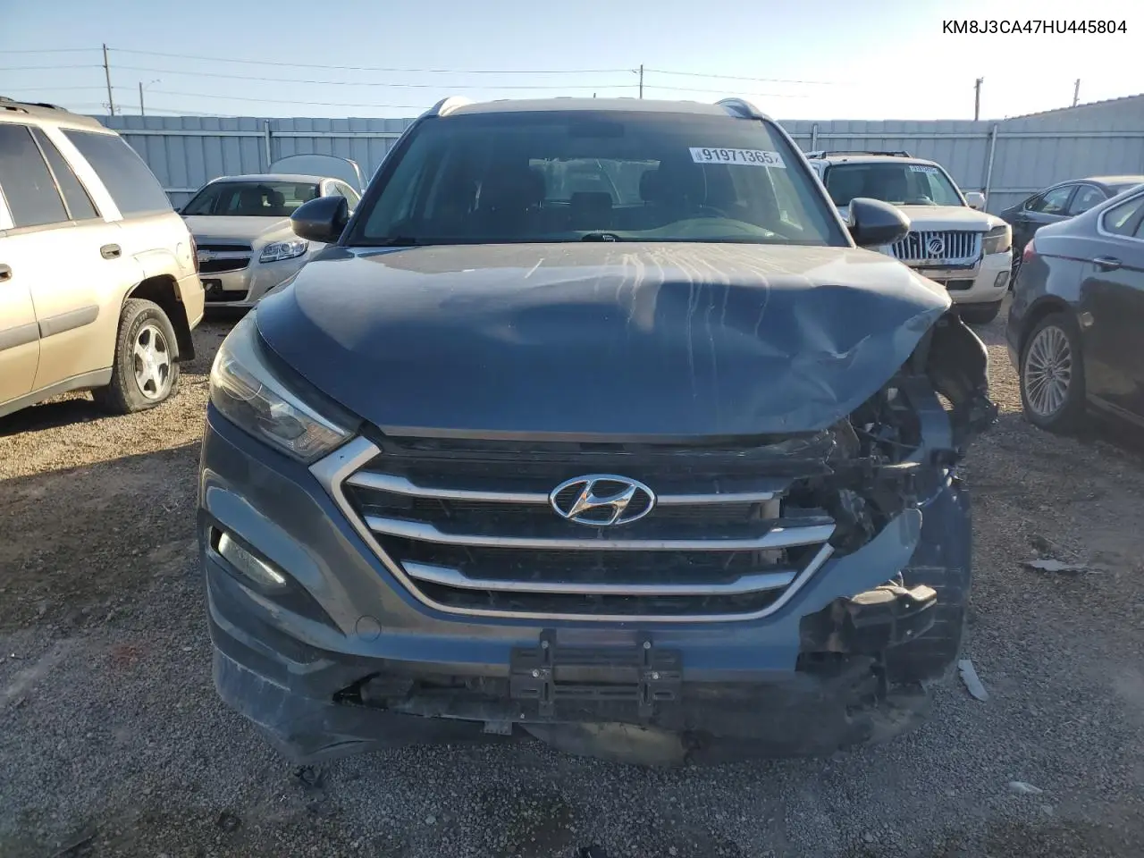 KM8J3CA47HU445804 2017 Hyundai Tucson Limited