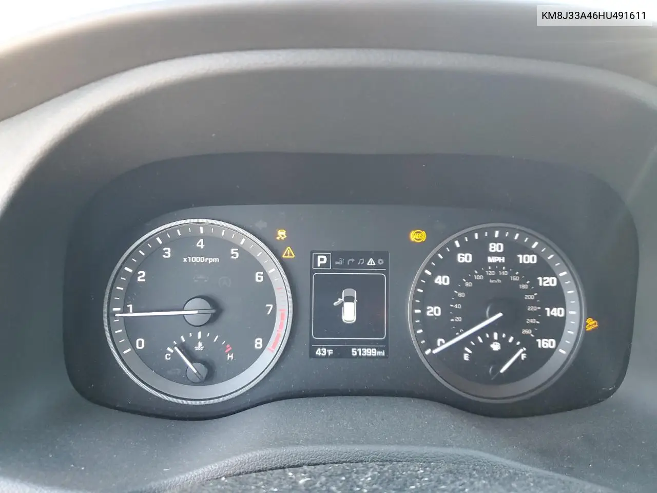 KM8J33A46HU491611 2017 Hyundai Tucson Limited