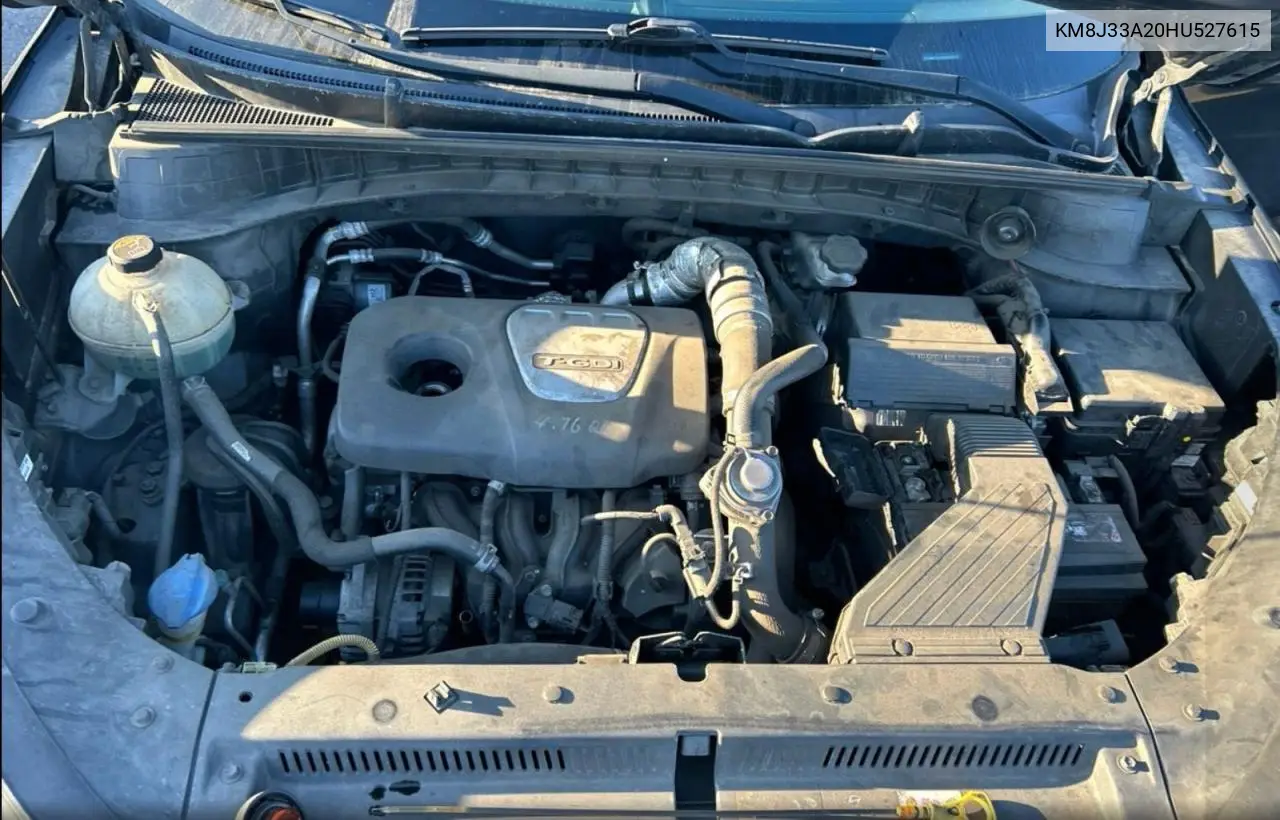 KM8J33A20HU527615 2017 Hyundai Tucson Limited