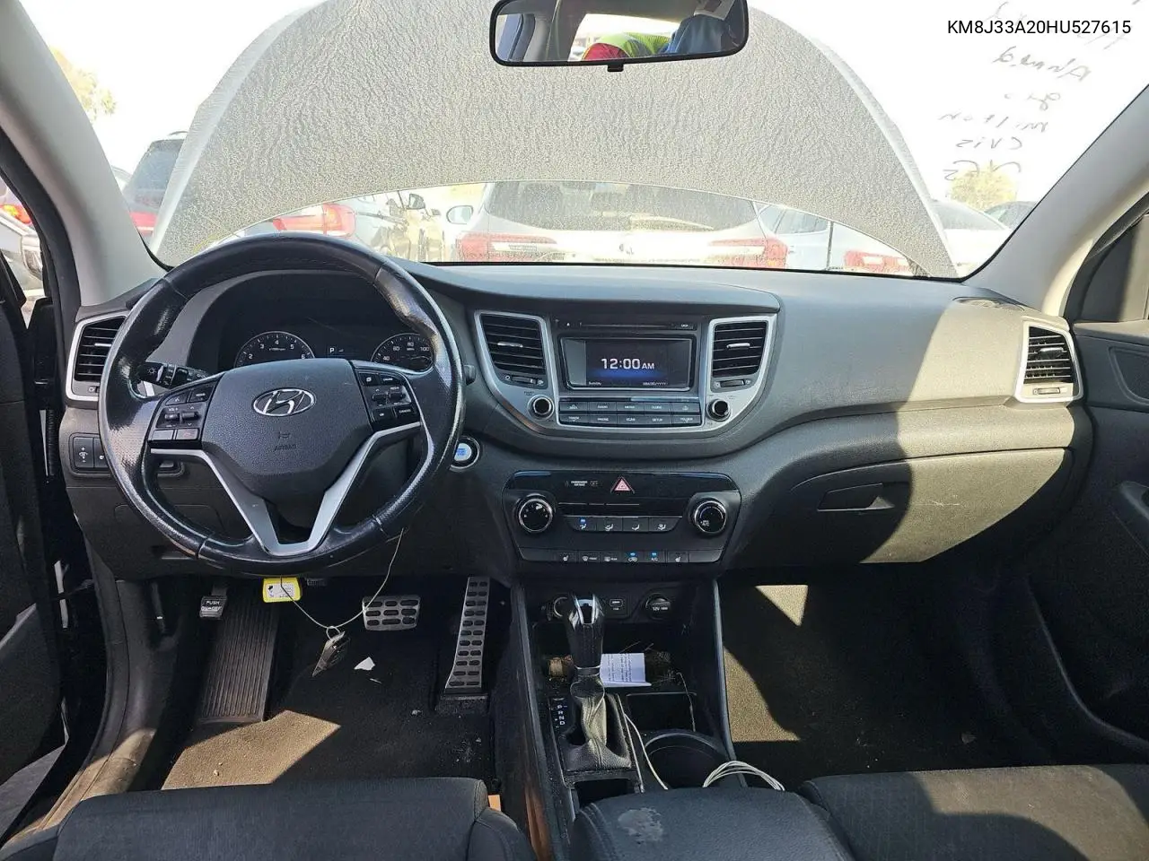 KM8J33A20HU527615 2017 Hyundai Tucson Limited