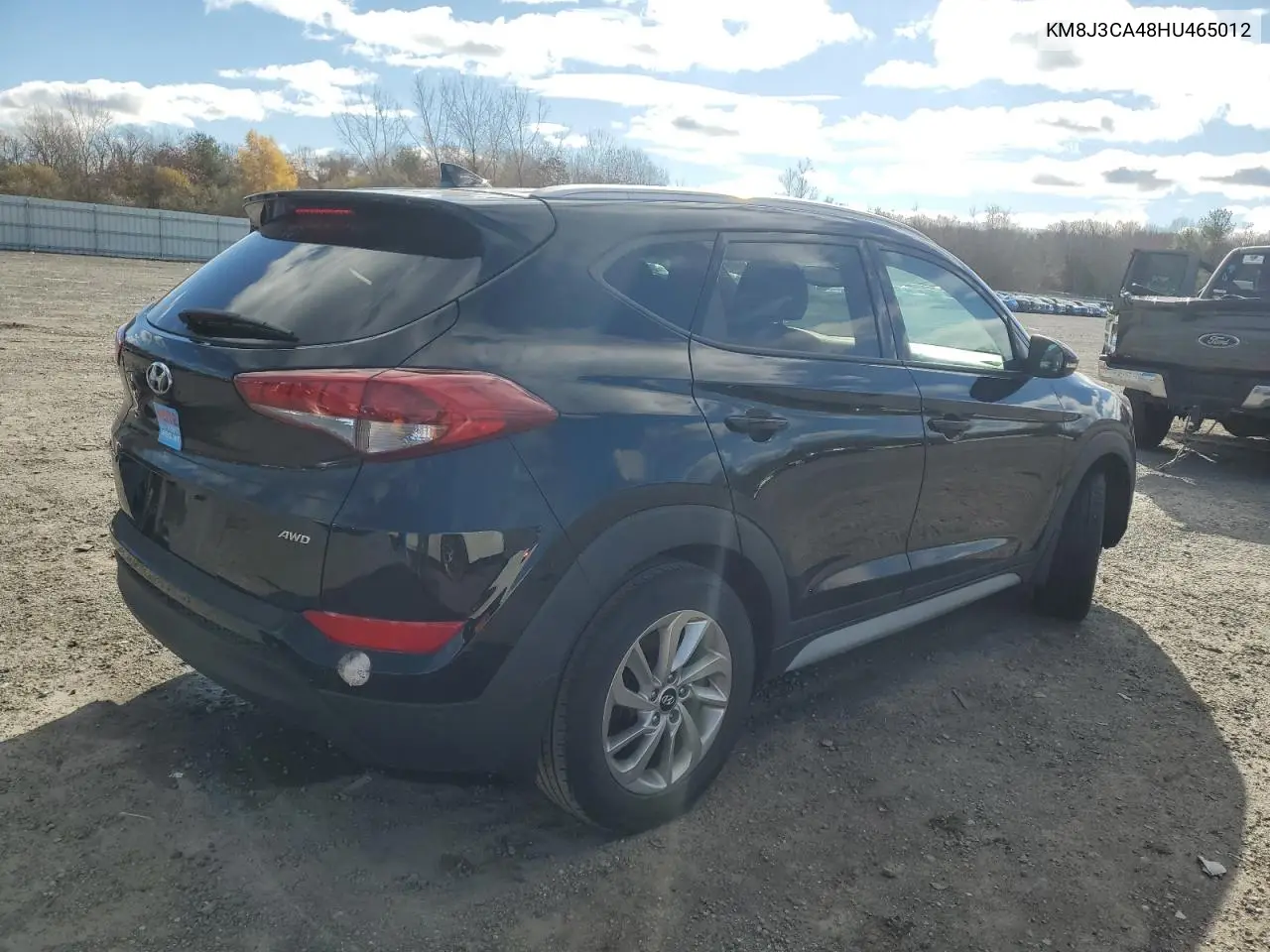 KM8J3CA48HU465012 2017 Hyundai Tucson Limited