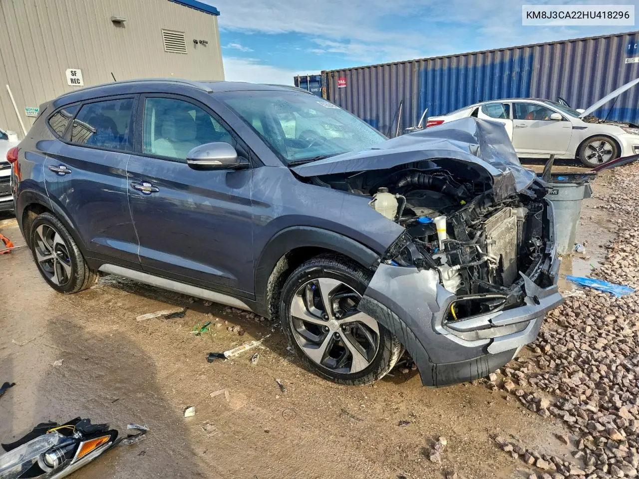 KM8J3CA22HU418296 2017 Hyundai Tucson Limited
