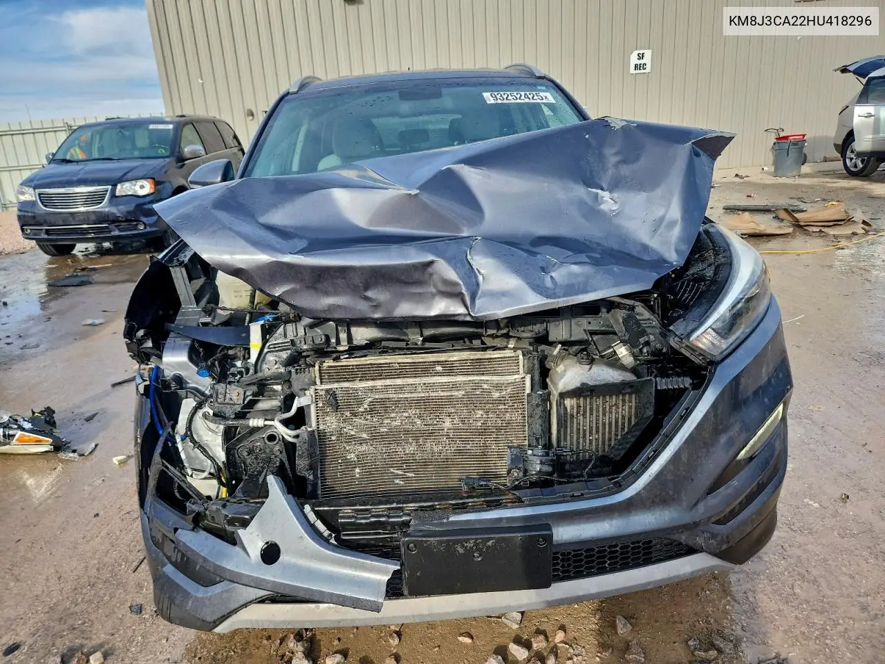 KM8J3CA22HU418296 2017 Hyundai Tucson Limited