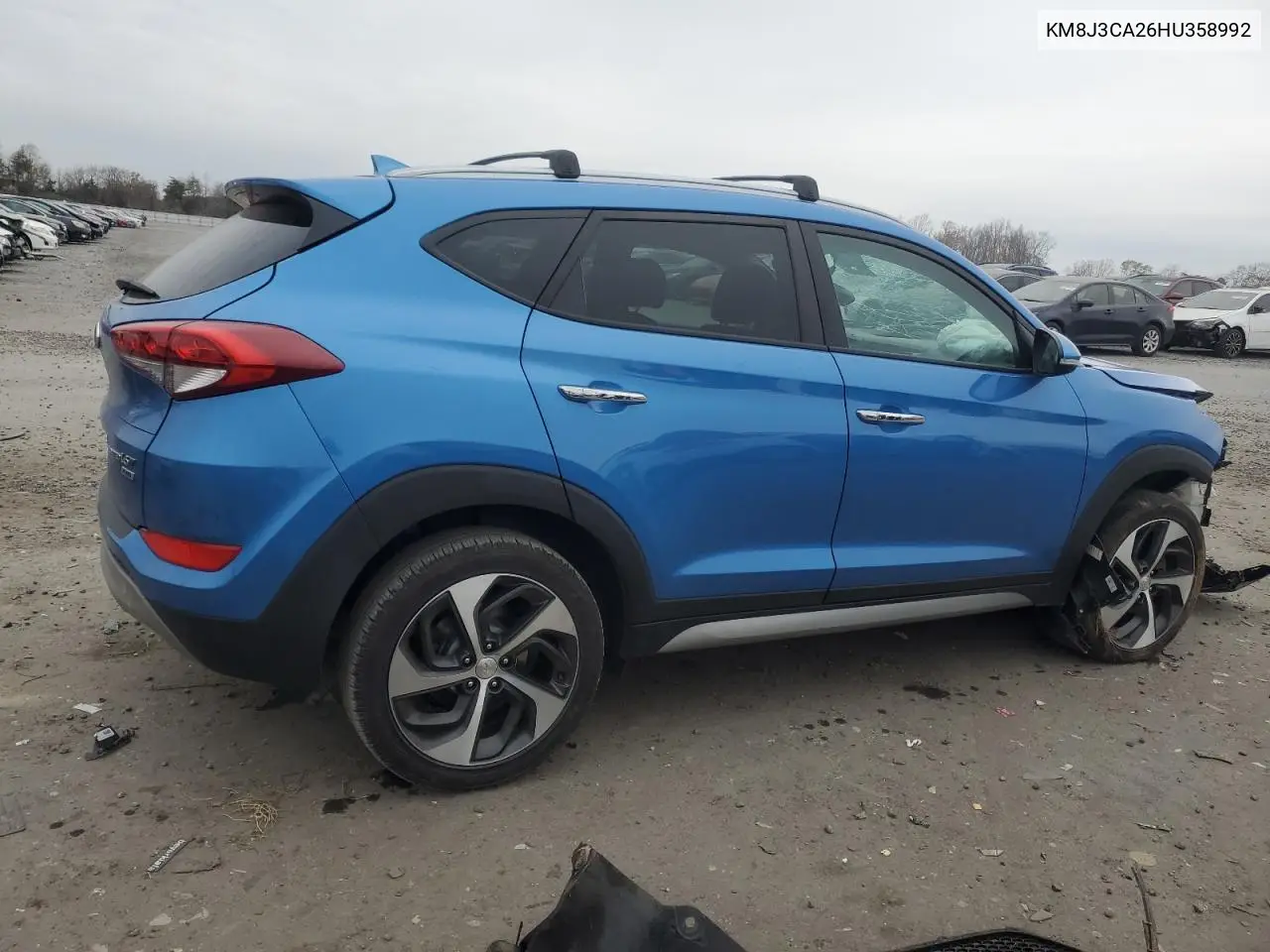 KM8J3CA26HU358992 2017 Hyundai Tucson Limited