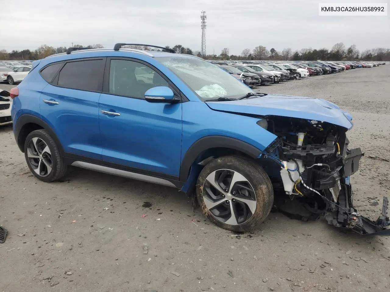 KM8J3CA26HU358992 2017 Hyundai Tucson Limited