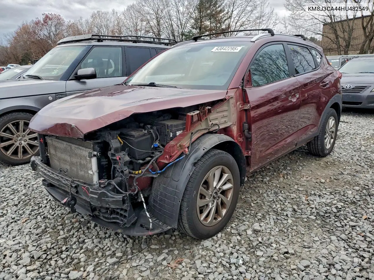 KM8J3CA44HU482549 2017 Hyundai Tucson Limited