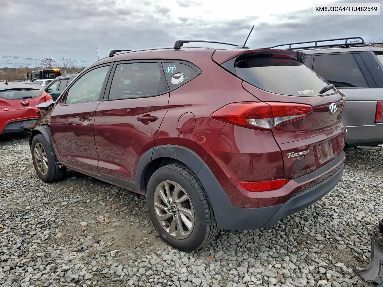 KM8J3CA44HU482549 2017 Hyundai Tucson Limited