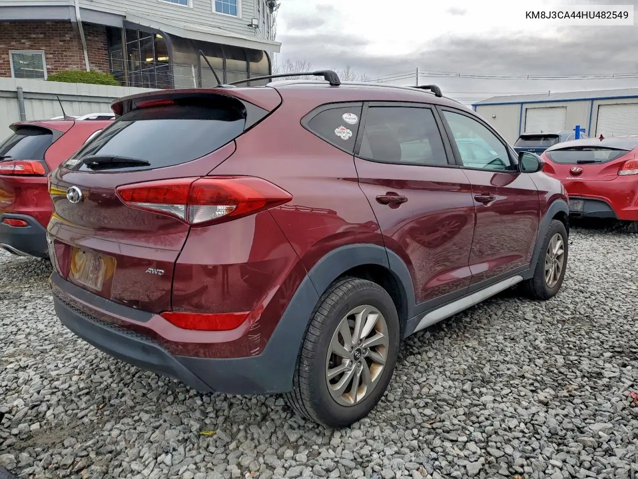 KM8J3CA44HU482549 2017 Hyundai Tucson Limited
