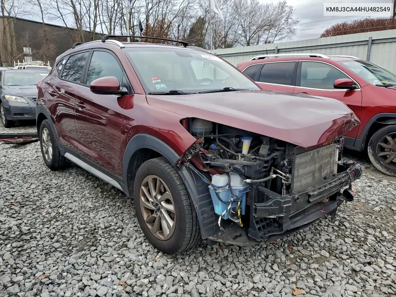 KM8J3CA44HU482549 2017 Hyundai Tucson Limited