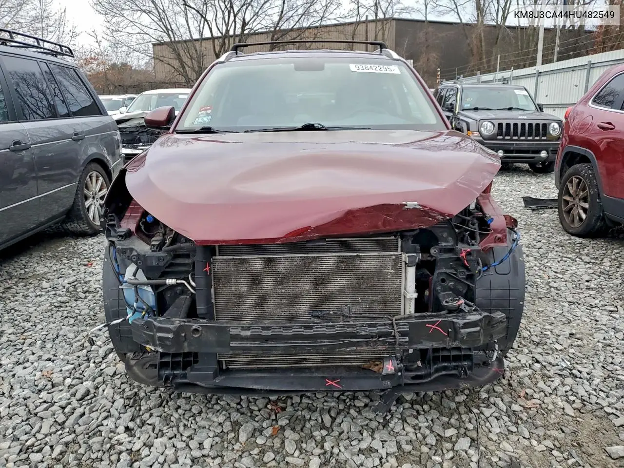 KM8J3CA44HU482549 2017 Hyundai Tucson Limited