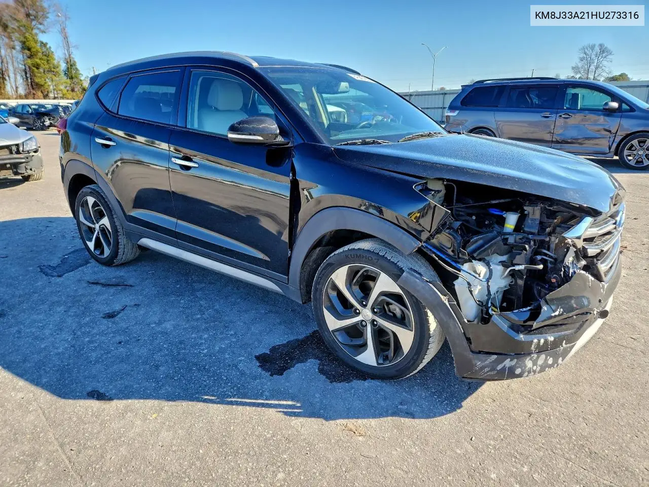 KM8J33A21HU273316 2017 Hyundai Tucson Limited