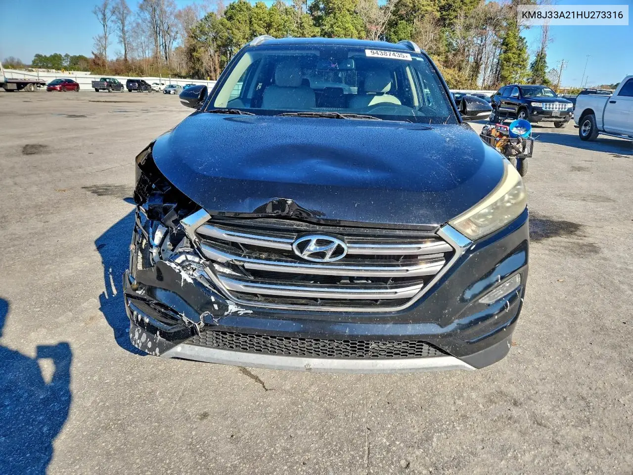 KM8J33A21HU273316 2017 Hyundai Tucson Limited