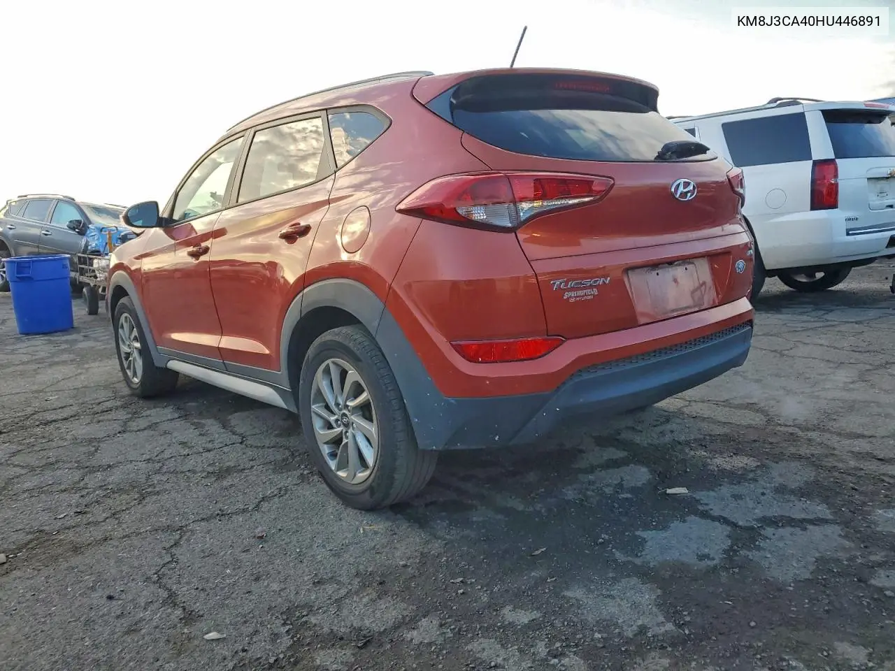 KM8J3CA40HU446891 2017 Hyundai Tucson Limited