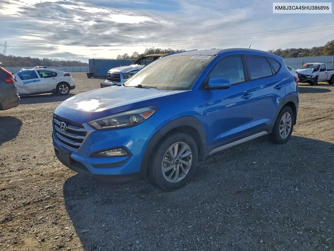 KM8J3CA45HU386896 2017 Hyundai Tucson Limited