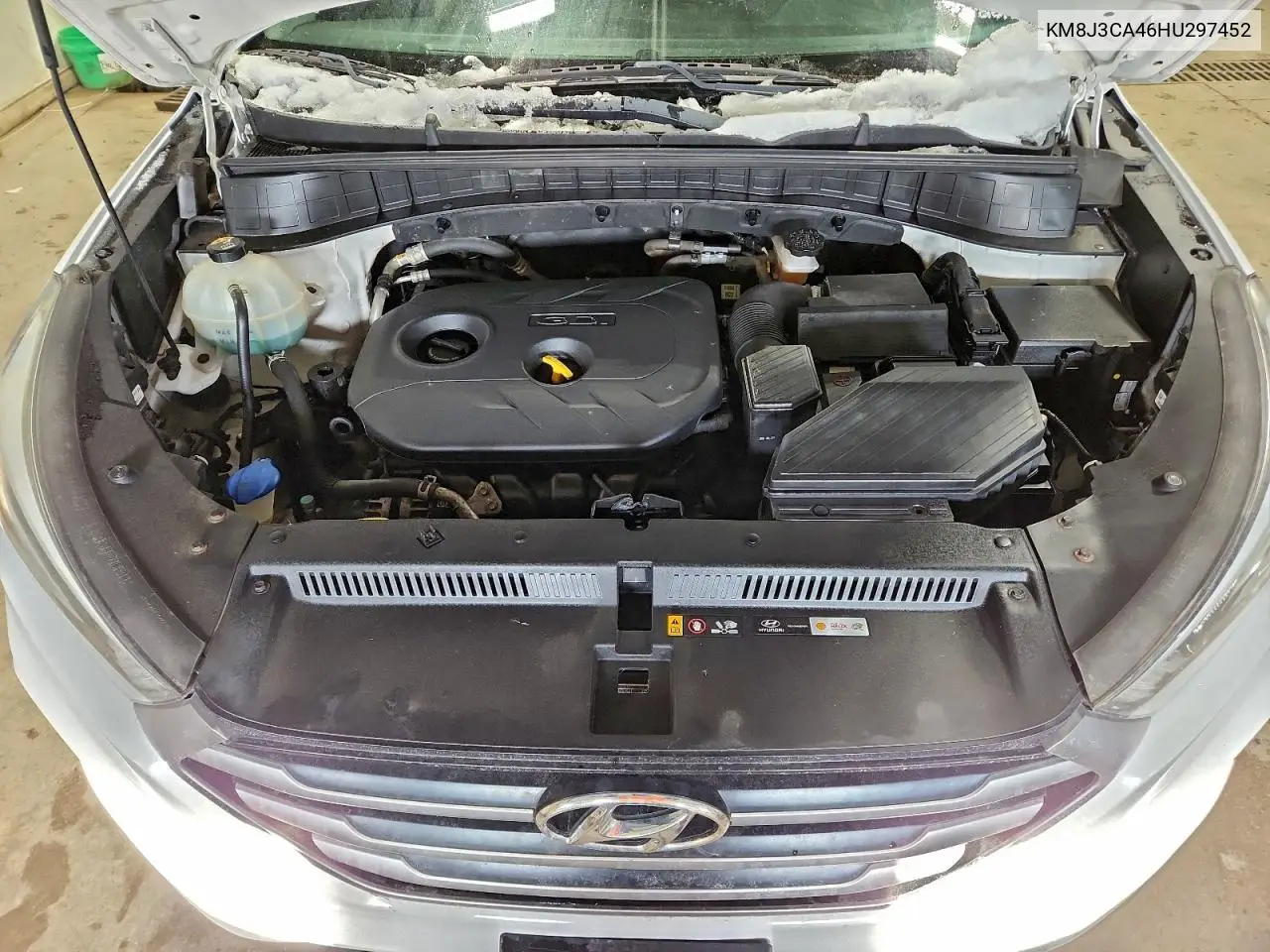 KM8J3CA46HU297452 2017 Hyundai Tucson Limited
