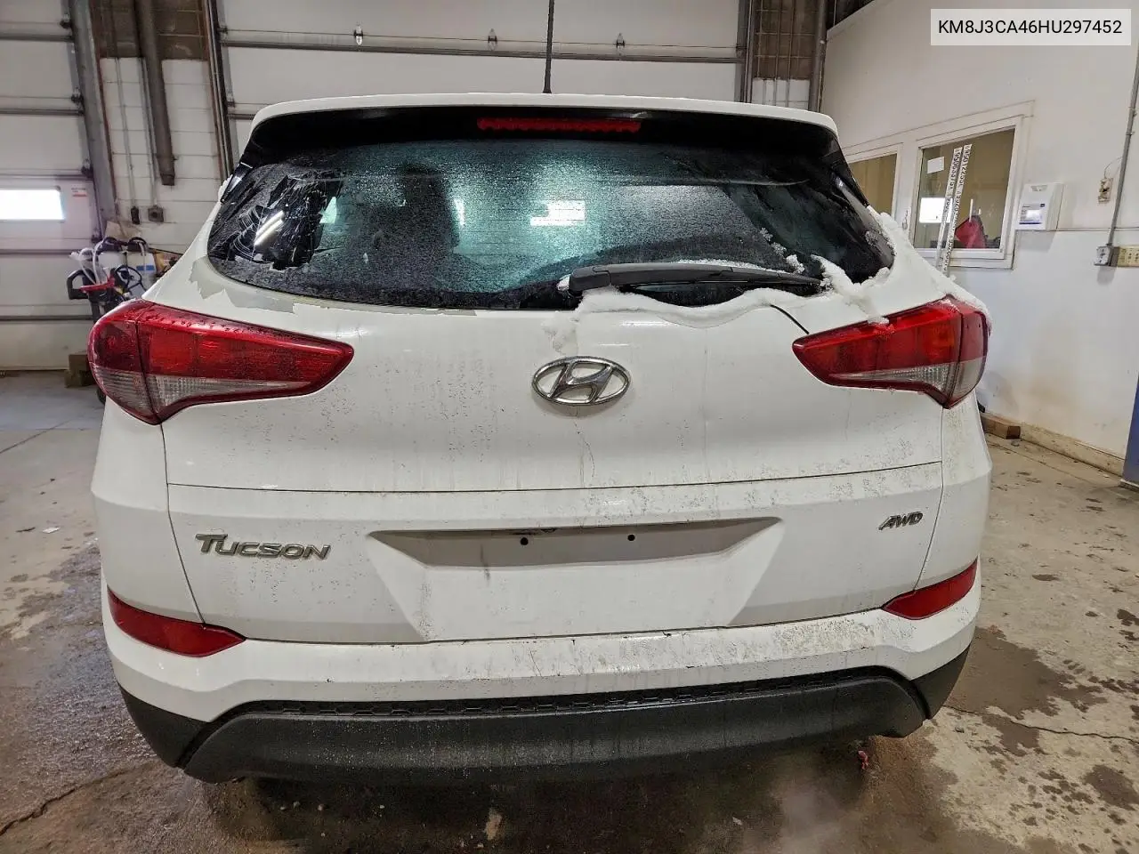 KM8J3CA46HU297452 2017 Hyundai Tucson Limited