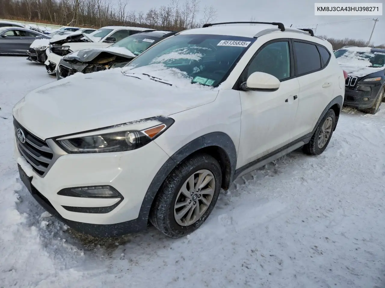 KM8J3CA43HU398271 2017 Hyundai Tucson Limited