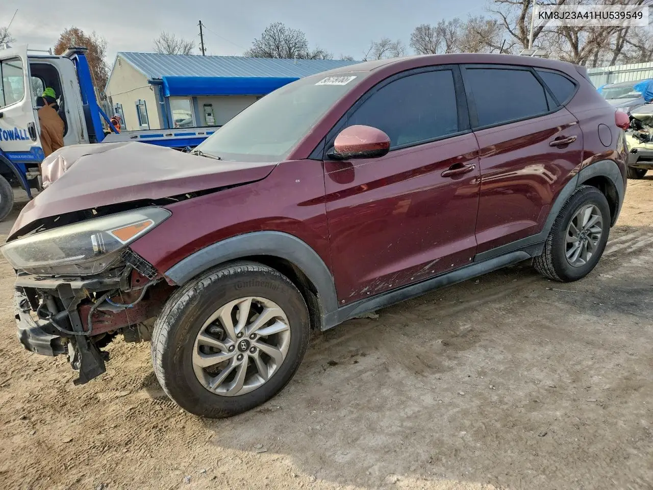 KM8J23A41HU539549 2017 Hyundai Tucson Se