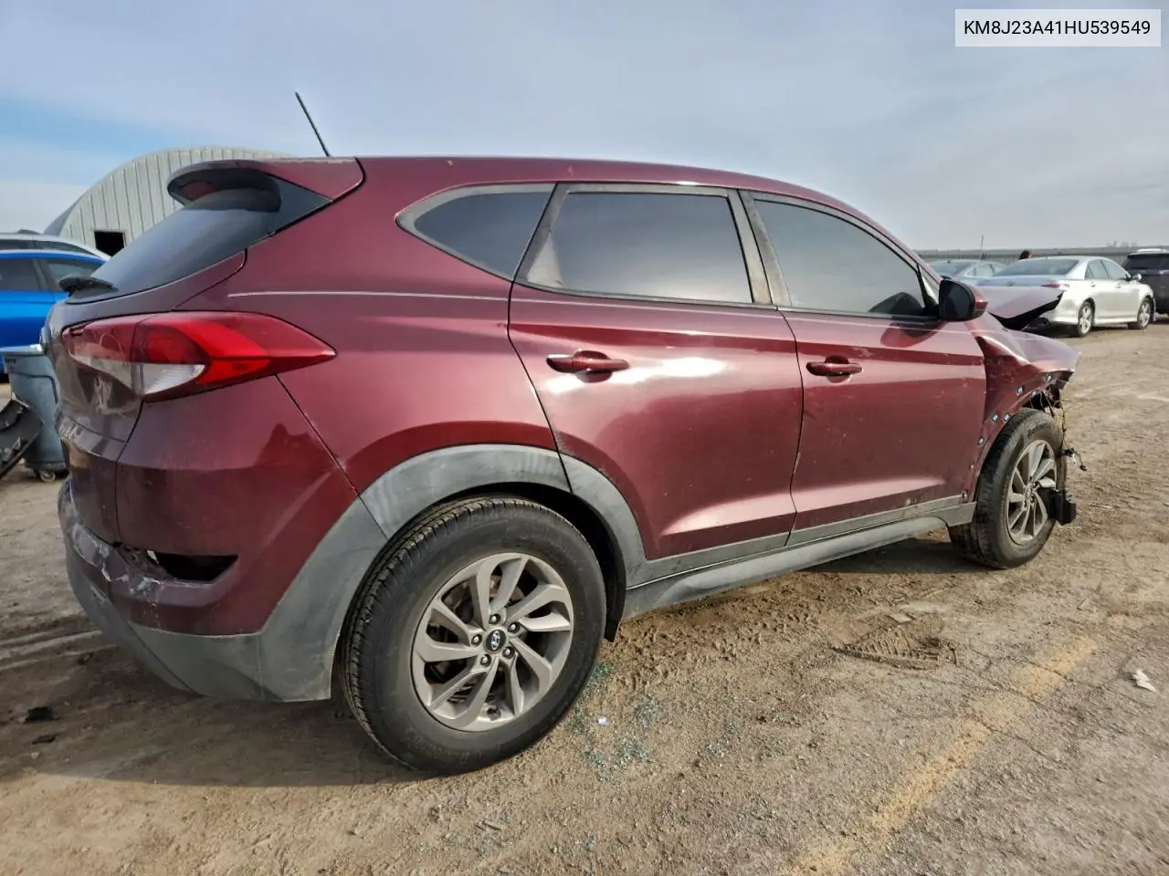 KM8J23A41HU539549 2017 Hyundai Tucson Se