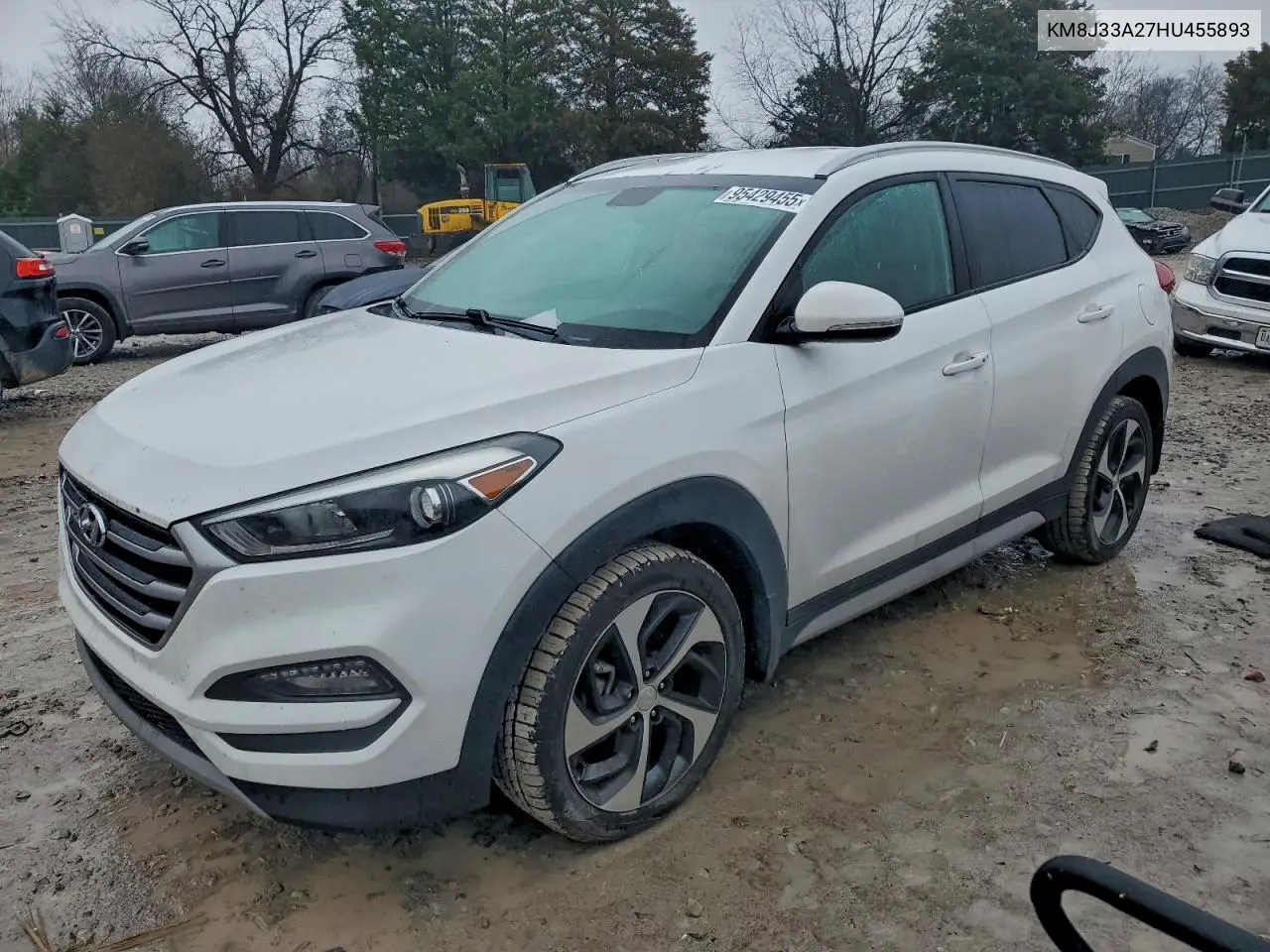 KM8J33A27HU455893 2017 Hyundai Tucson Limited