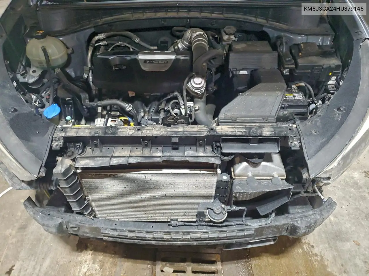 KM8J3CA24HU379145 2017 Hyundai Tucson Limited
