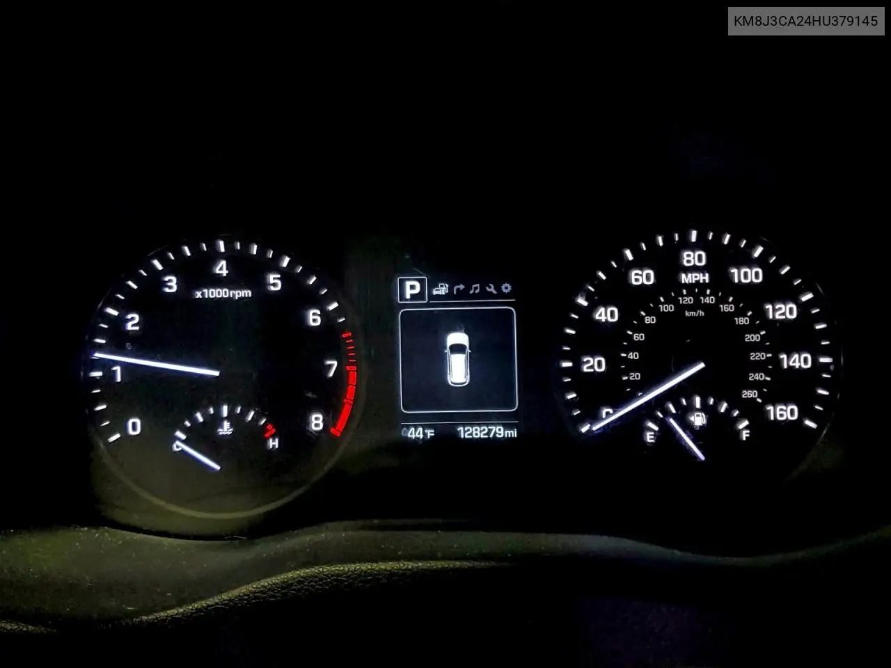 KM8J3CA24HU379145 2017 Hyundai Tucson Limited