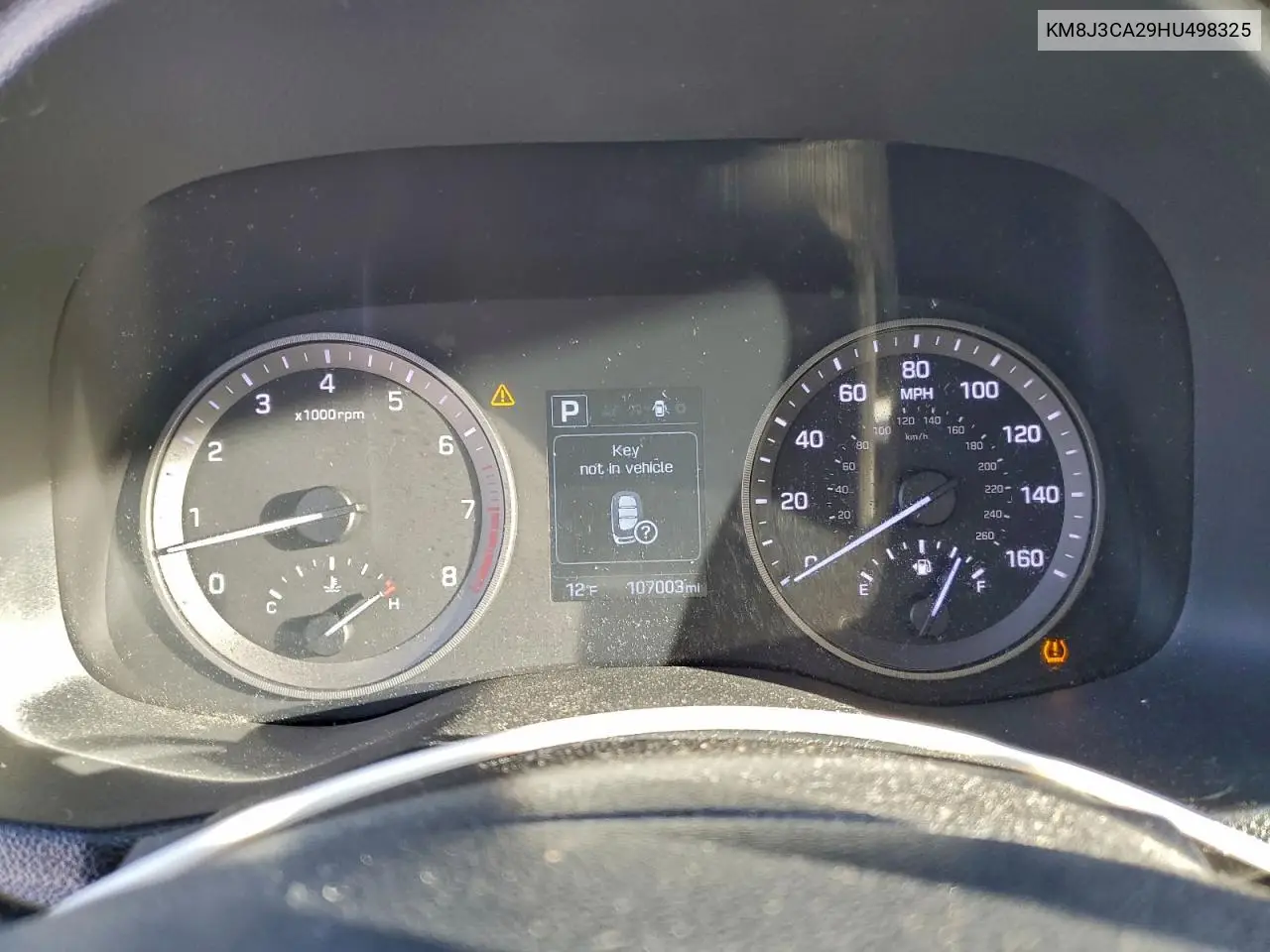 KM8J3CA29HU498325 2017 Hyundai Tucson Limited