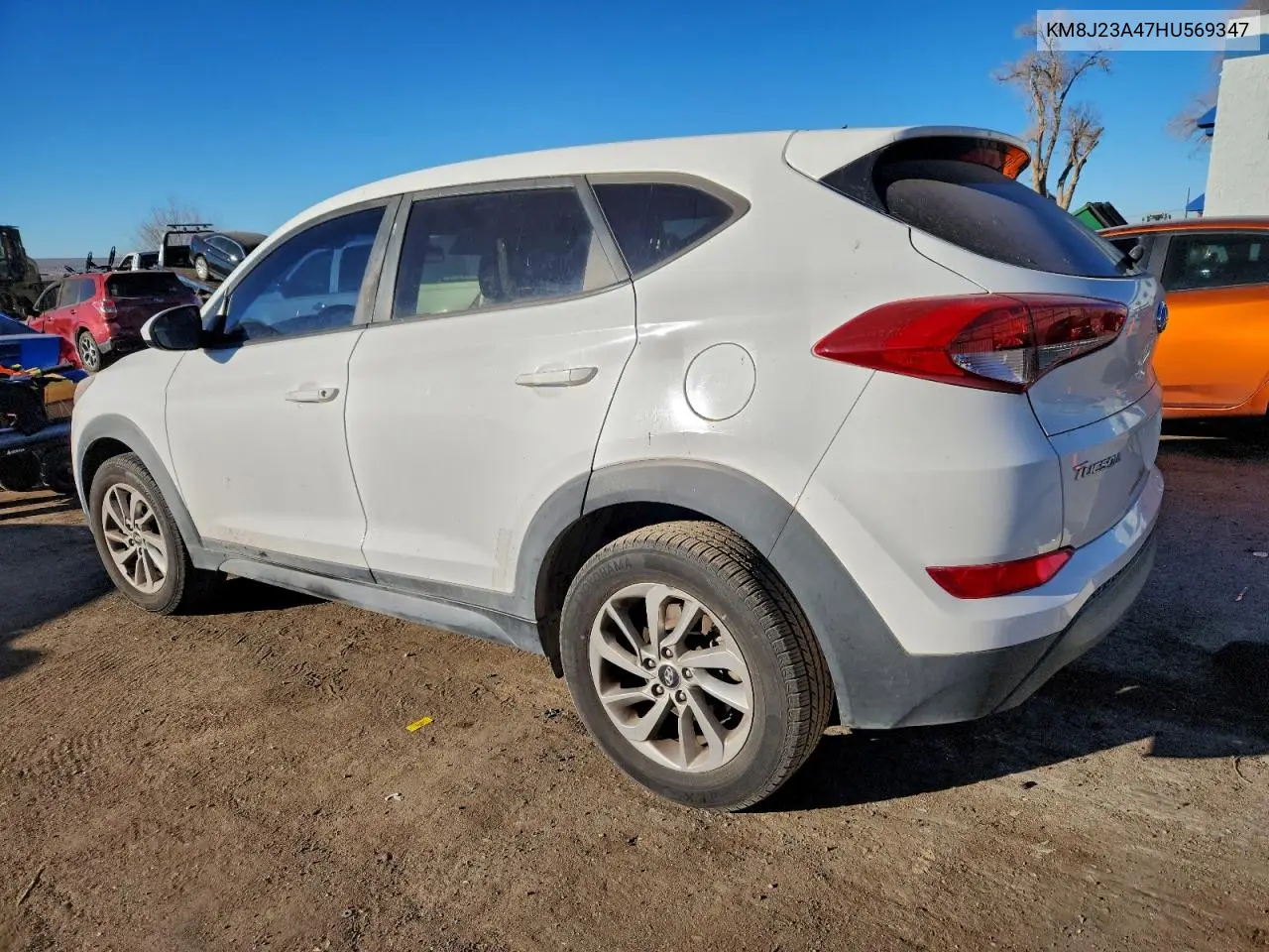 KM8J23A47HU569347 2017 Hyundai Tucson Se