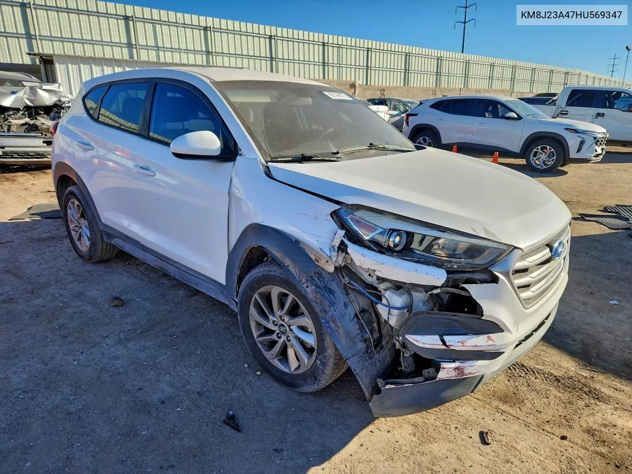 KM8J23A47HU569347 2017 Hyundai Tucson Se