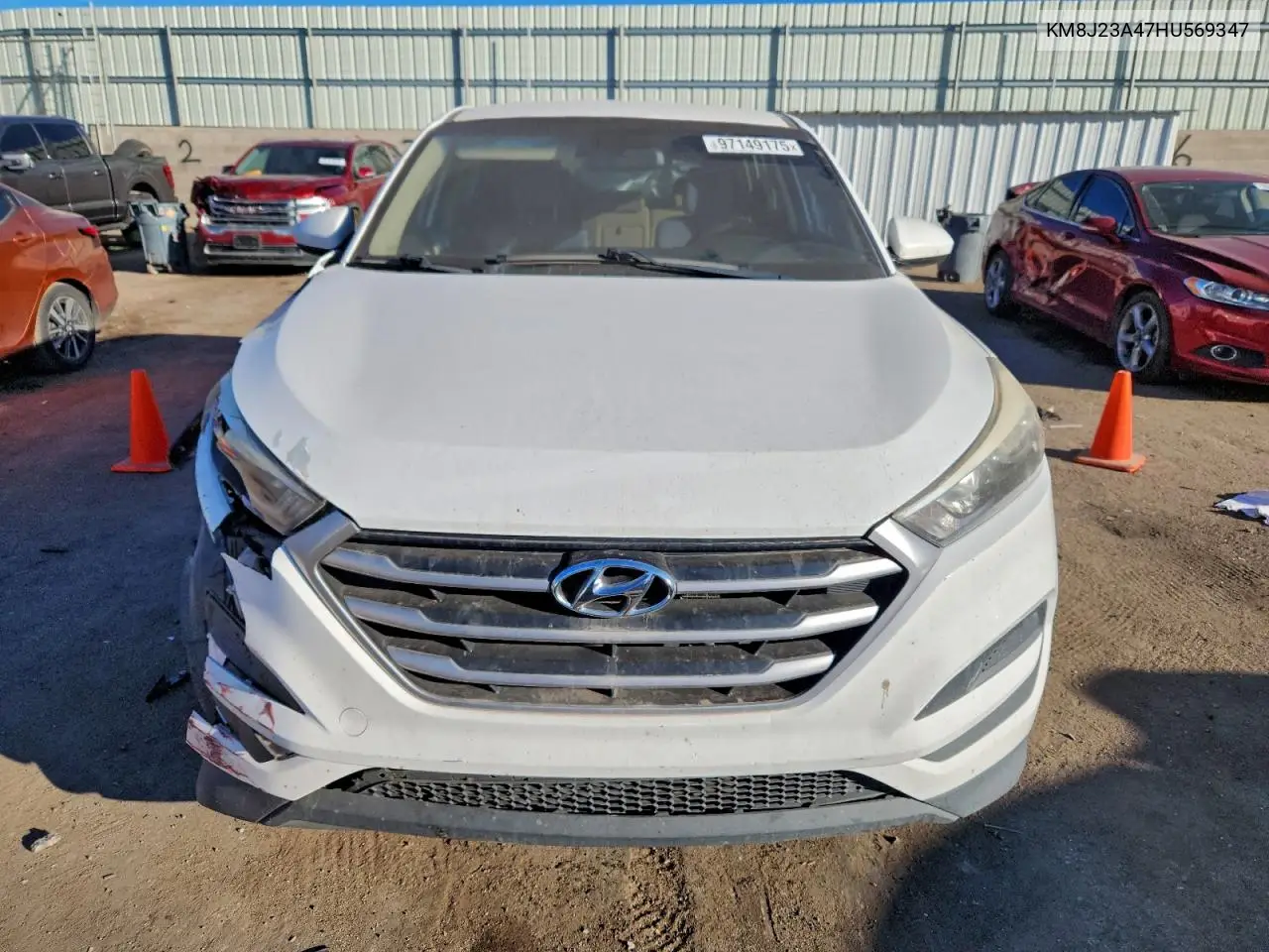 KM8J23A47HU569347 2017 Hyundai Tucson Se