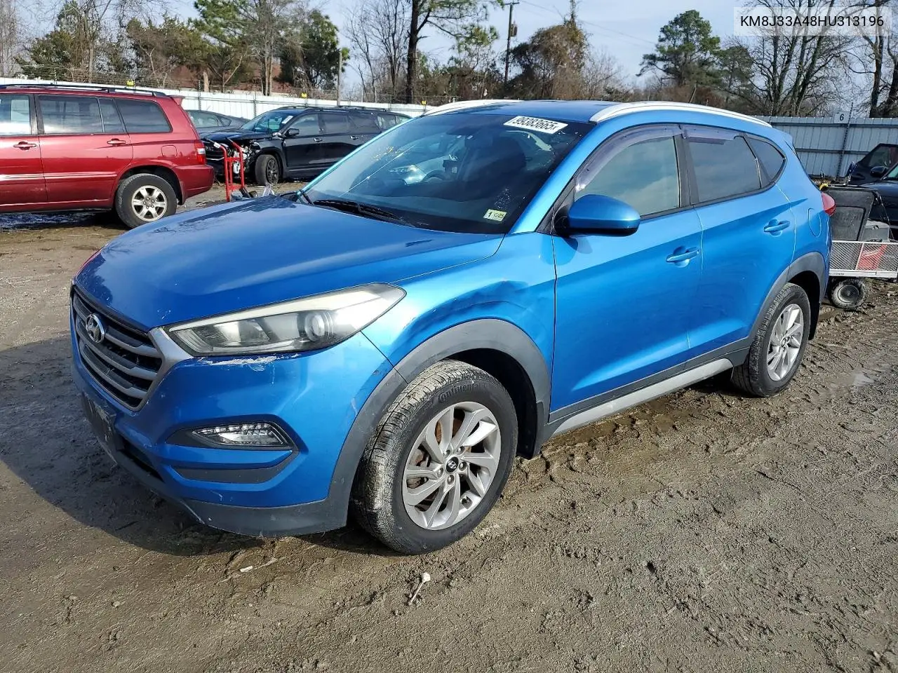 KM8J33A48HU313196 2017 Hyundai Tucson Limited