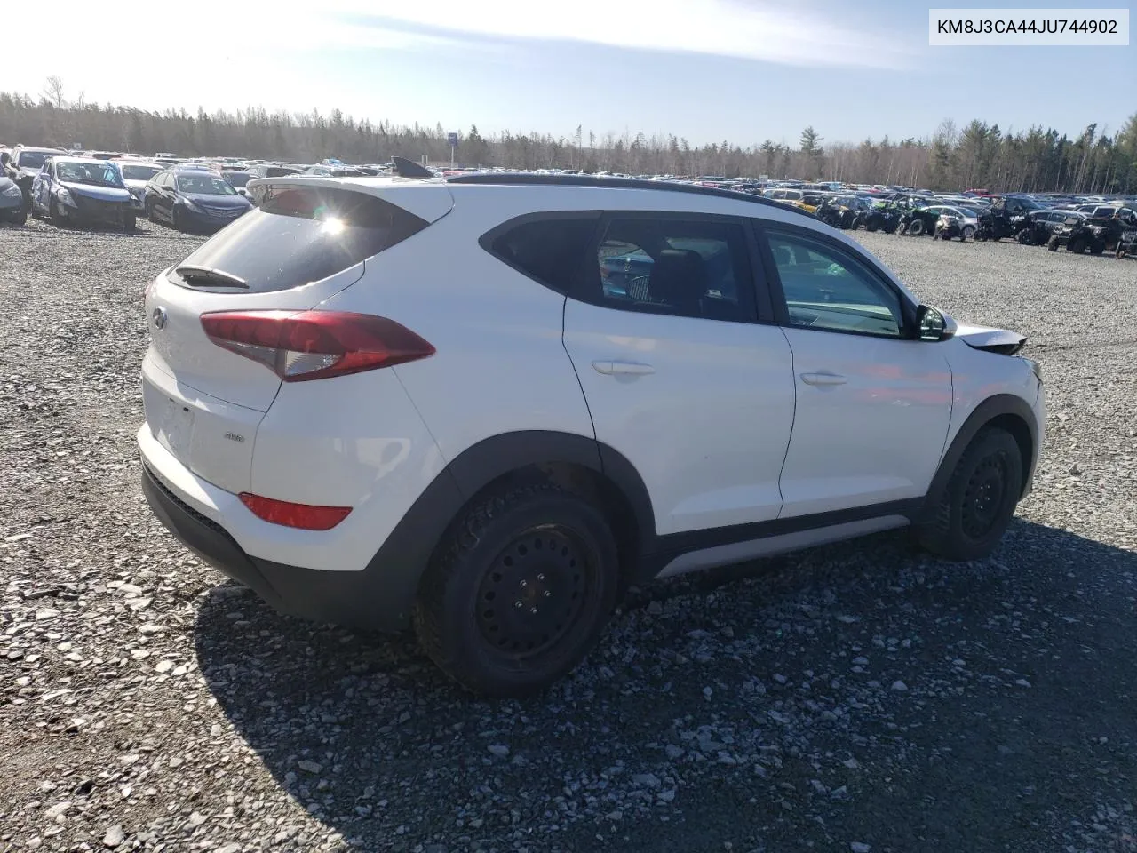 2018 Hyundai Tucson Sel VIN: KM8J3CA44JU744902 Lot: 50034754