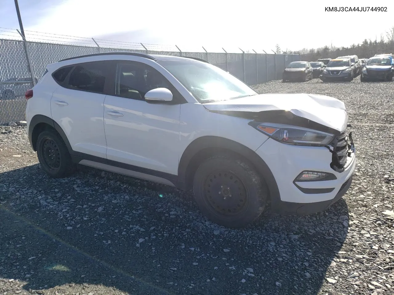 2018 Hyundai Tucson Sel VIN: KM8J3CA44JU744902 Lot: 50034754