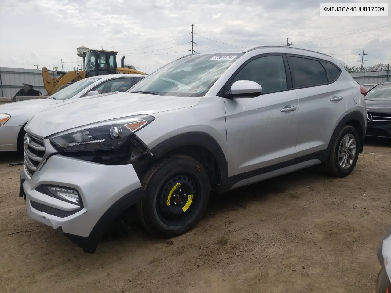 KM8J3CA48JU817009 2018 Hyundai Tucson Sel