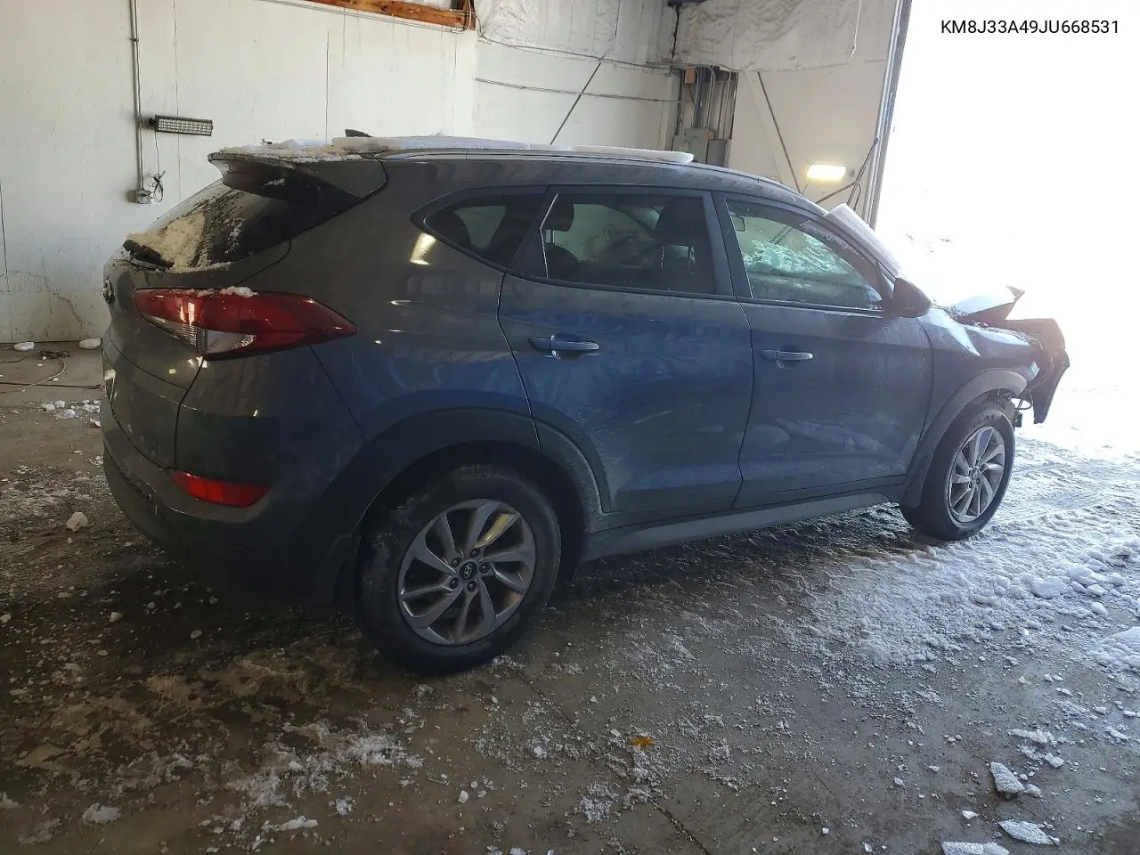 2018 Hyundai Tucson VIN: KM8J33A49JU668531 Lot: 52320296