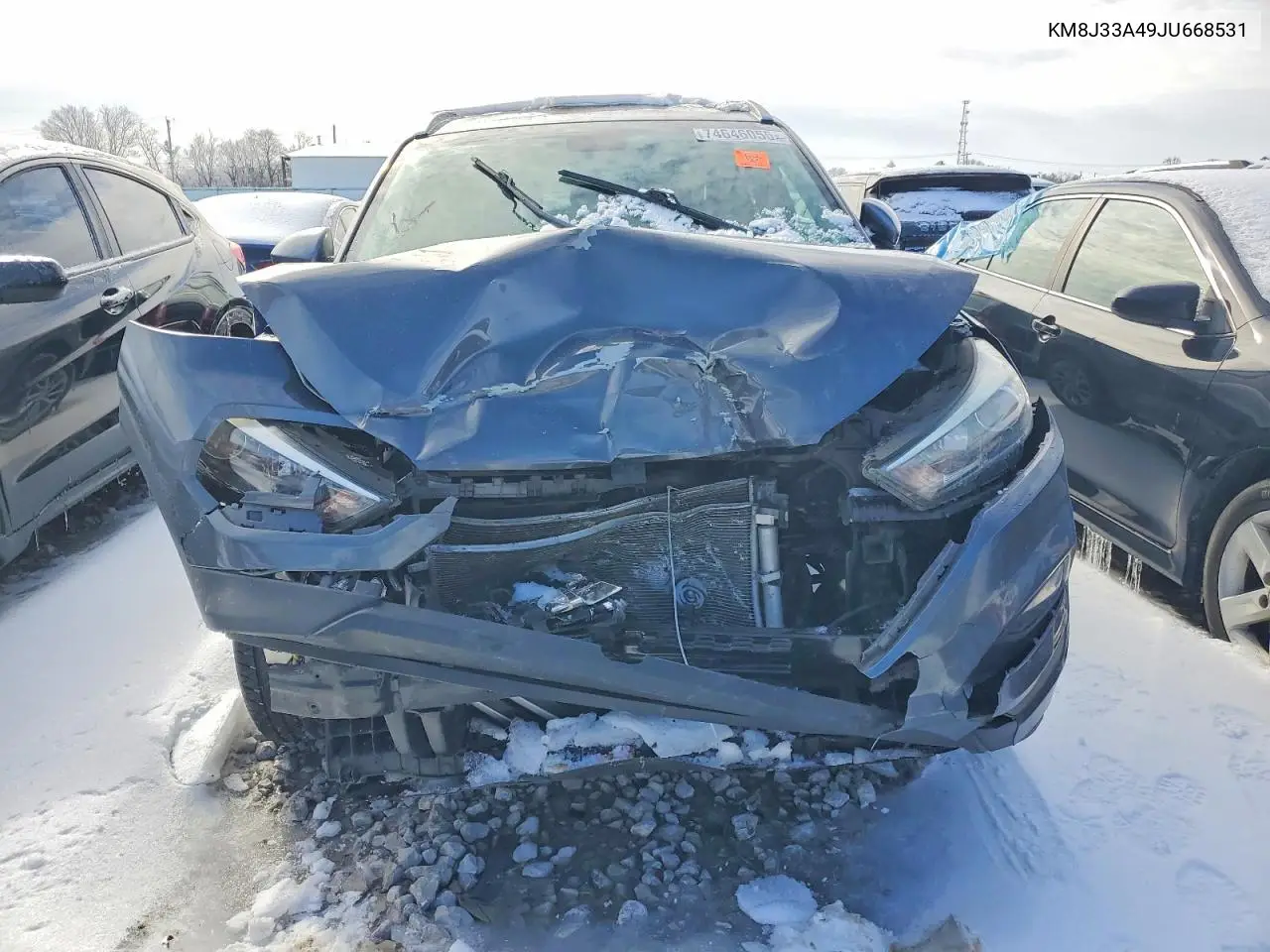 2018 Hyundai Tucson VIN: KM8J33A49JU668531 Lot: 52320296