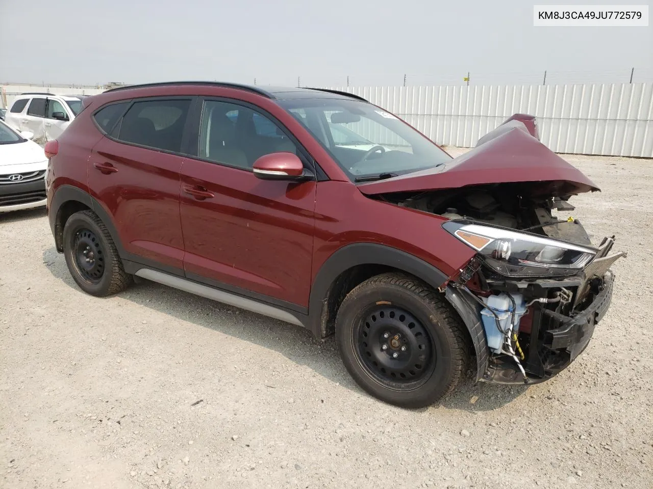 KM8J3CA49JU772579 2018 Hyundai Tucson Sel