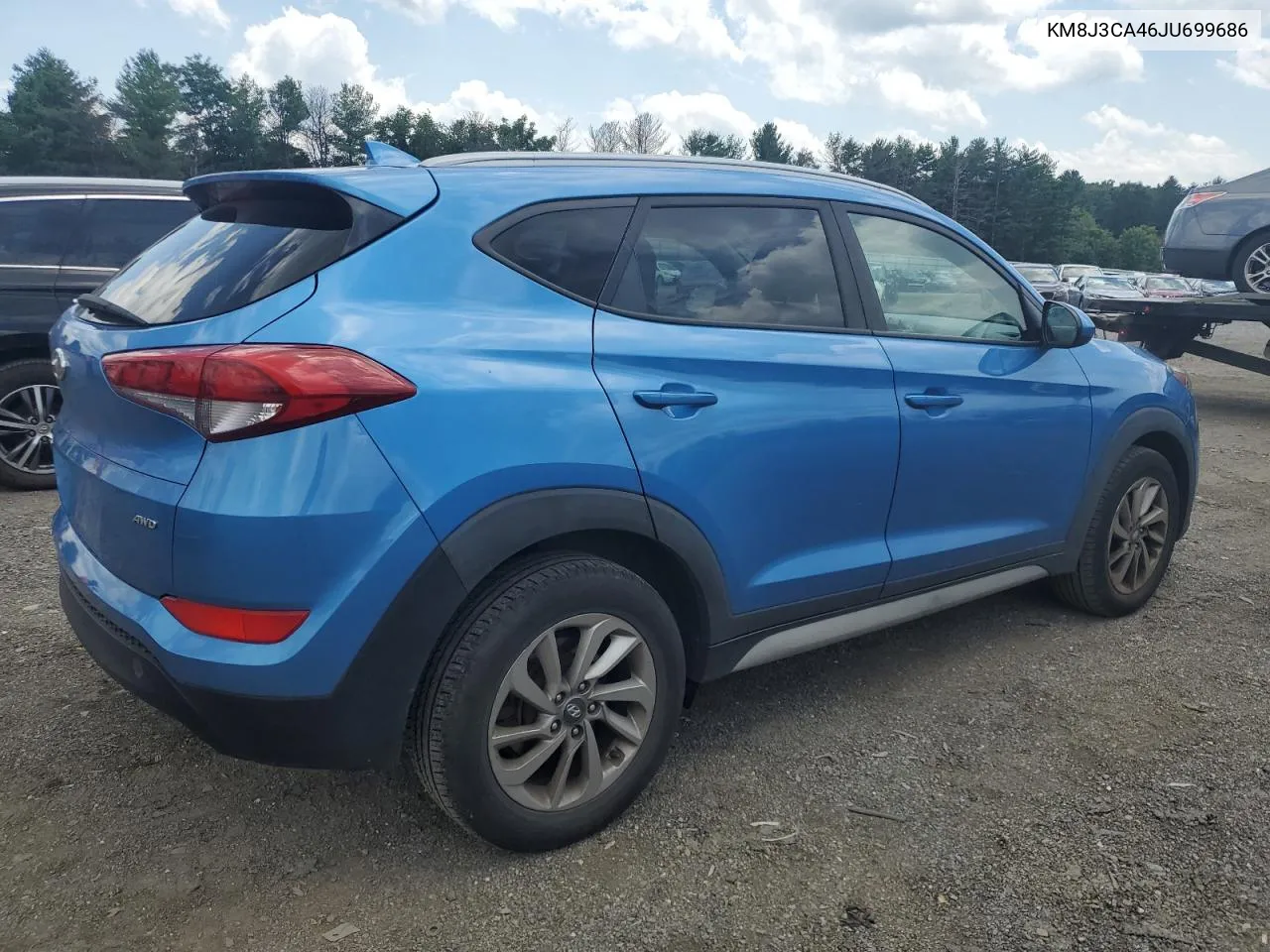 KM8J3CA46JU699686 2018 Hyundai Tucson Sel