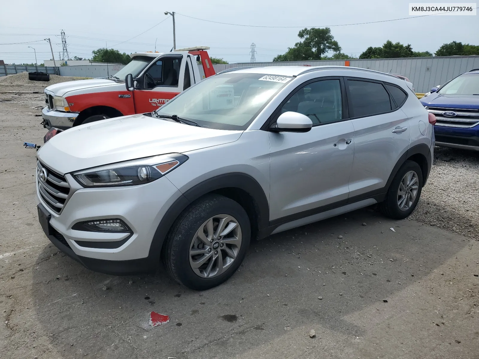 KM8J3CA44JU779746 2018 Hyundai Tucson Sel