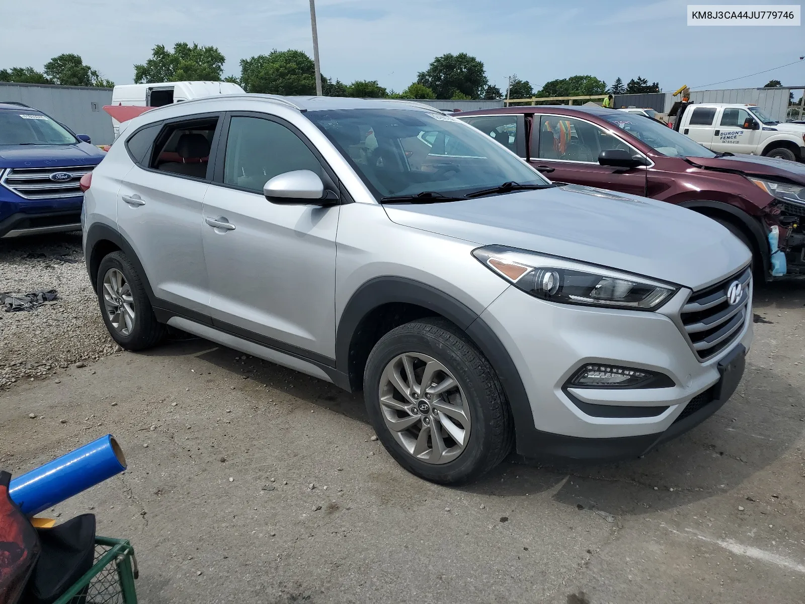 KM8J3CA44JU779746 2018 Hyundai Tucson Sel