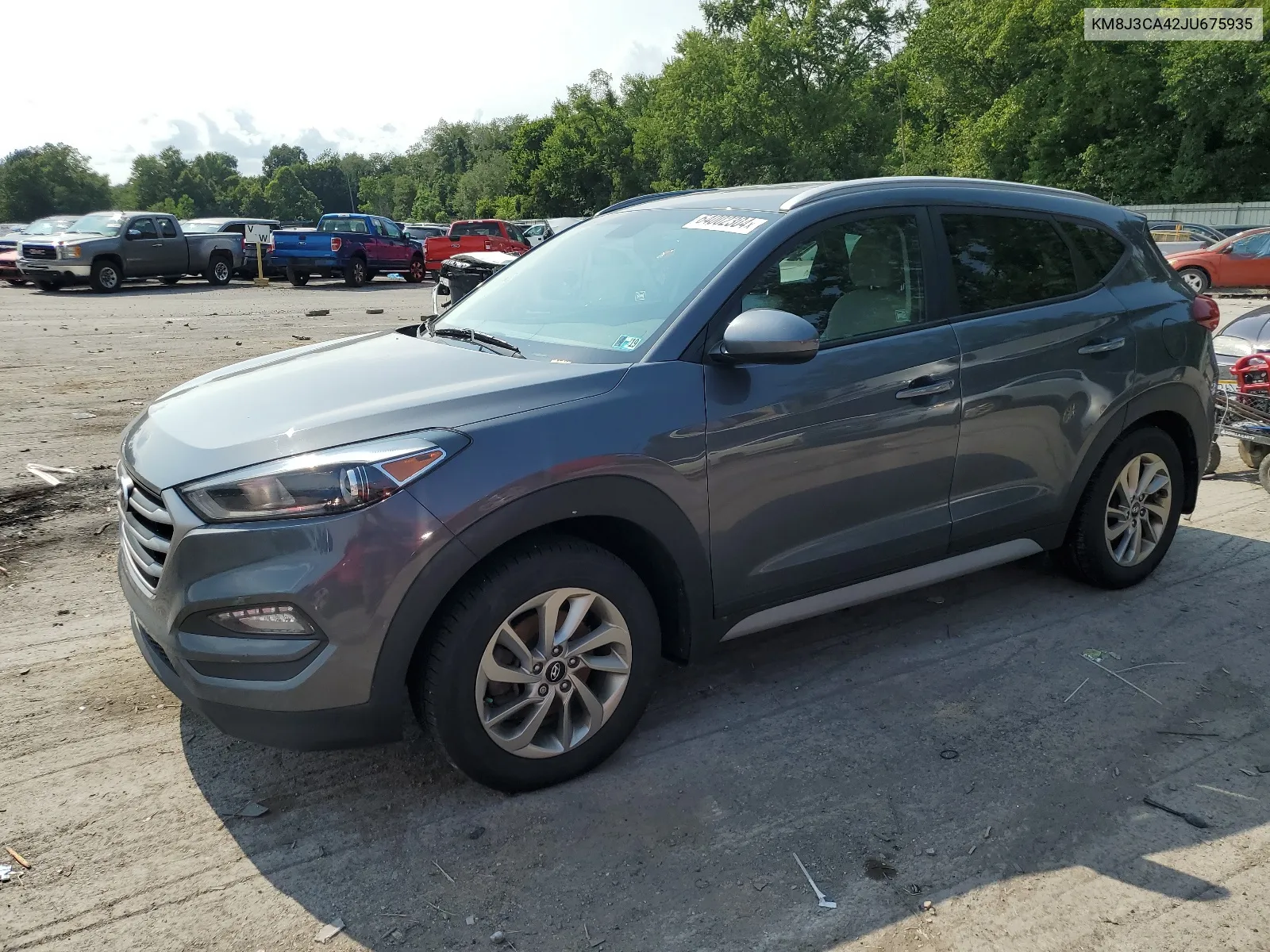 KM8J3CA42JU675935 2018 Hyundai Tucson Sel