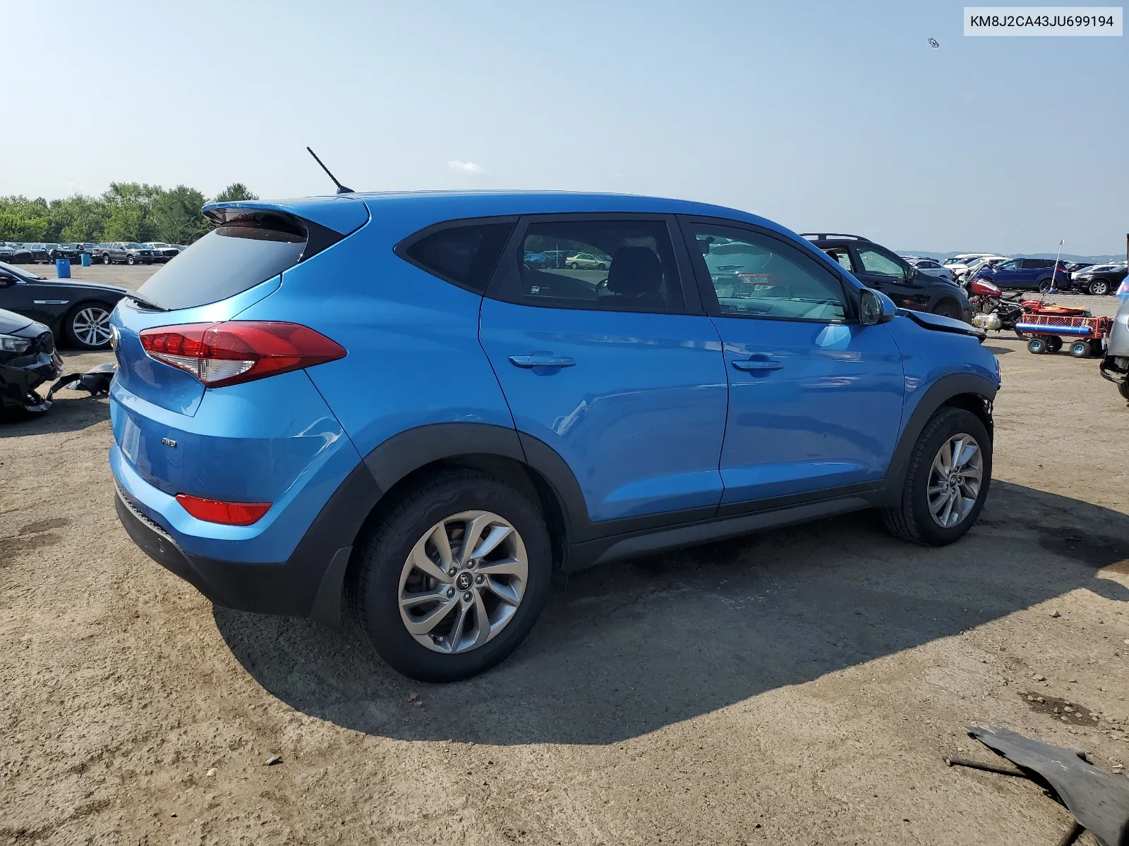 KM8J2CA43JU699194 2018 Hyundai Tucson Se