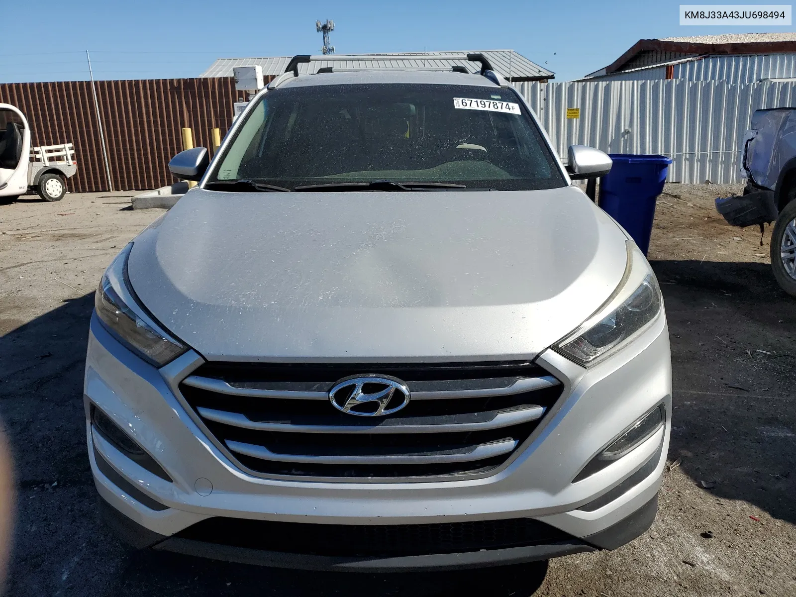 KM8J33A43JU698494 2018 Hyundai Tucson Sel