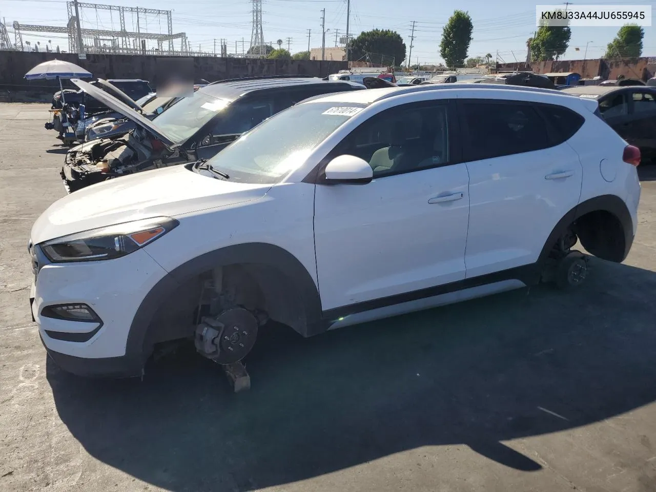 KM8J33A44JU655945 2018 Hyundai Tucson Sel