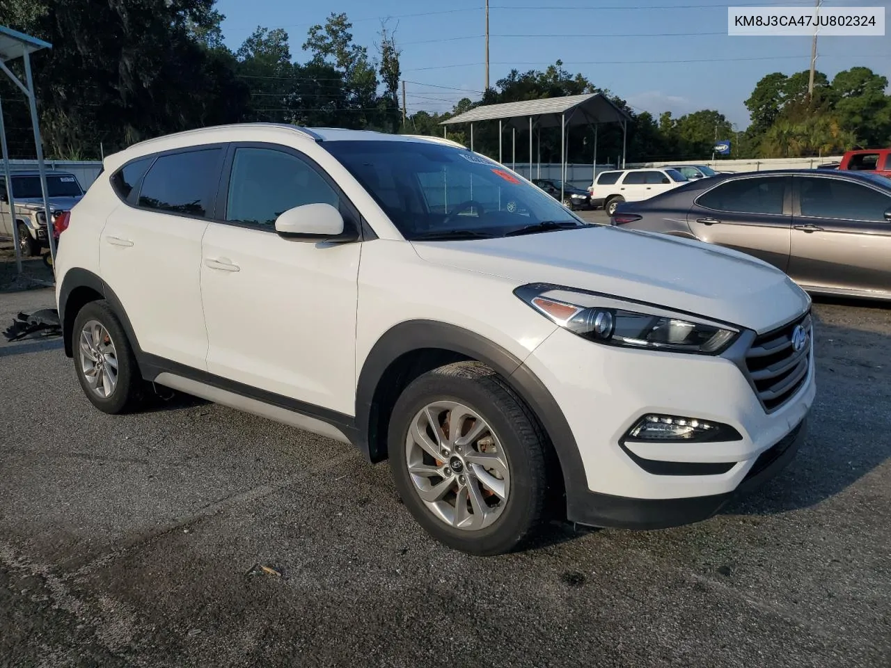 KM8J3CA47JU802324 2018 Hyundai Tucson Sel