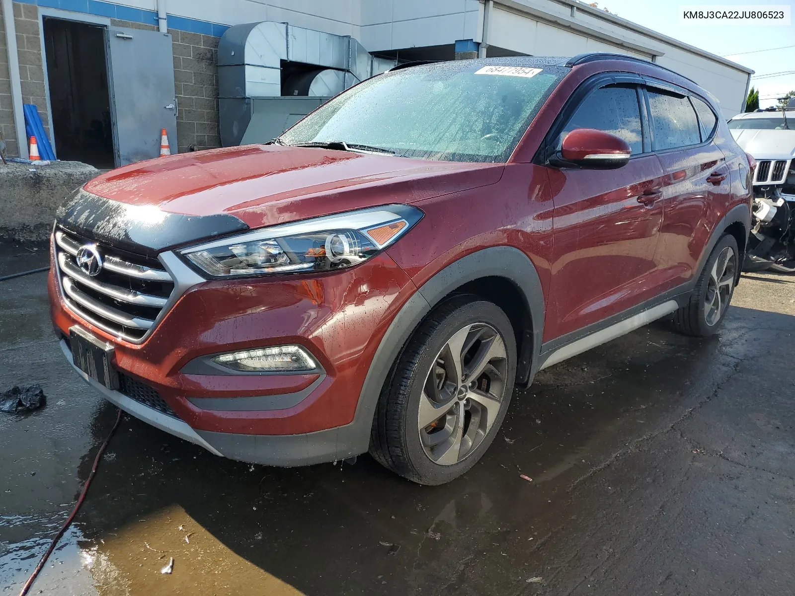 KM8J3CA22JU806523 2018 Hyundai Tucson Value