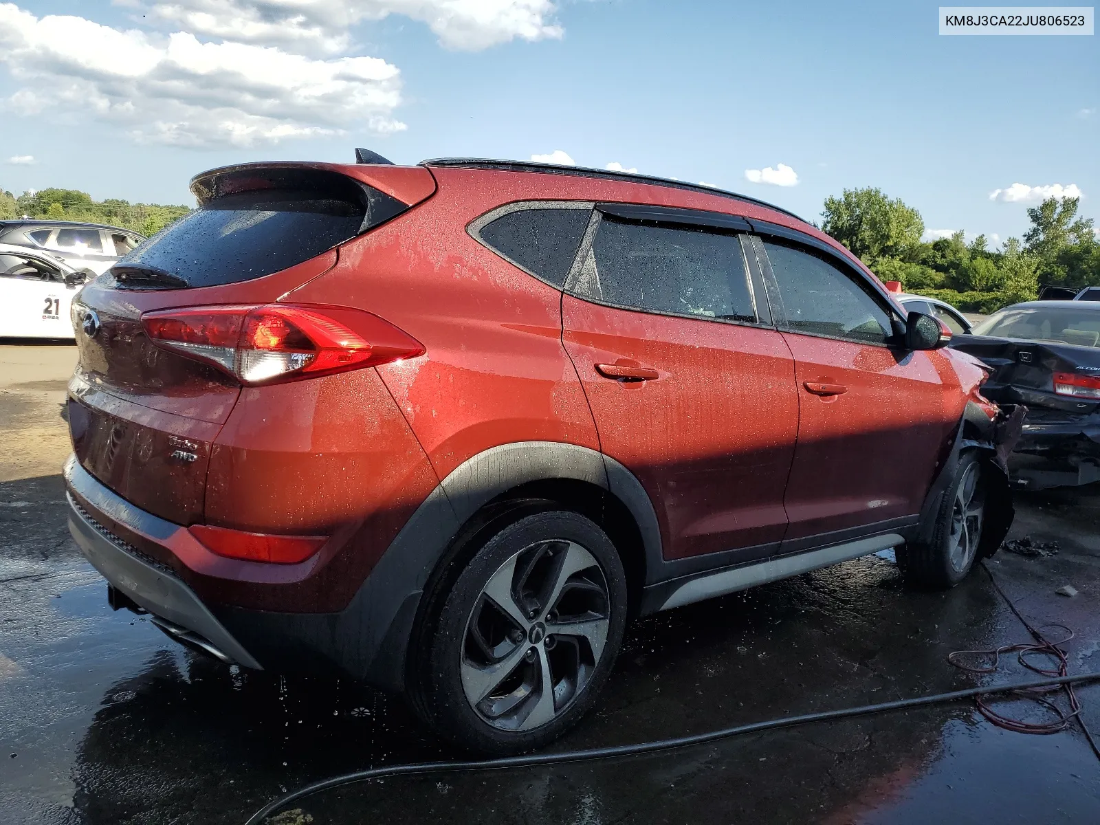 KM8J3CA22JU806523 2018 Hyundai Tucson Value