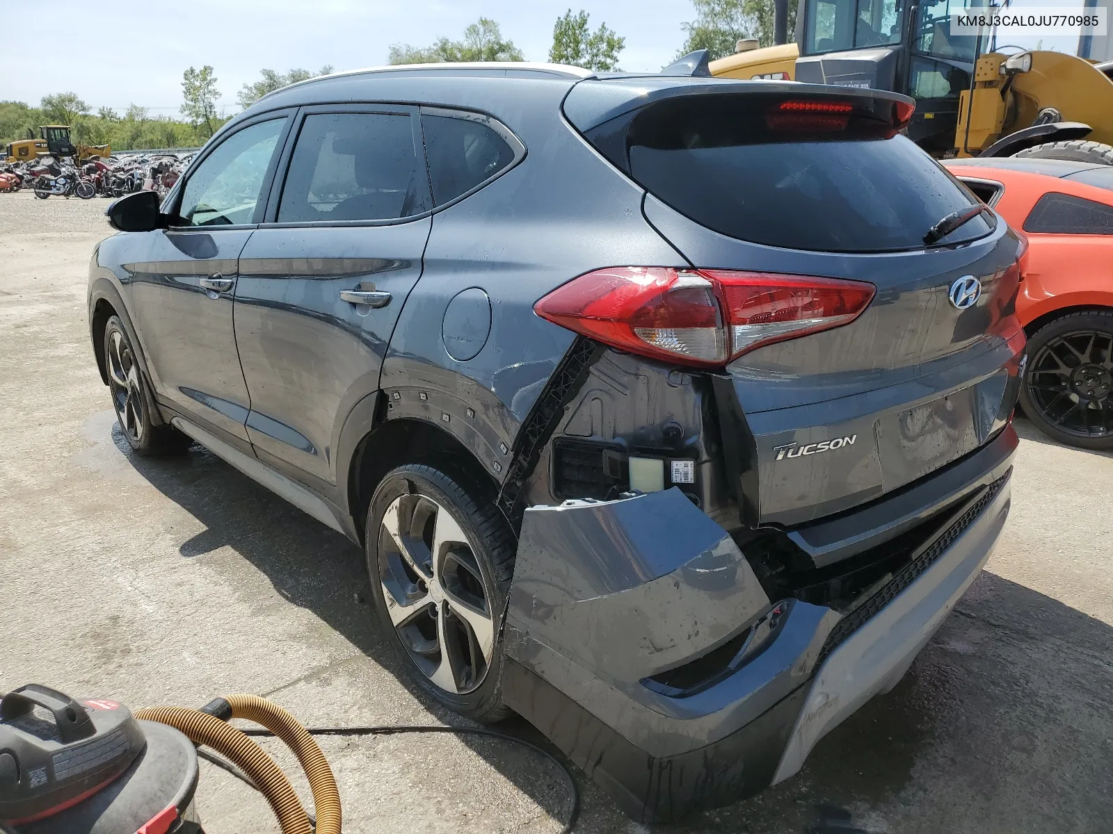 KM8J3CAL0JU770985 2018 Hyundai Tucson Sport