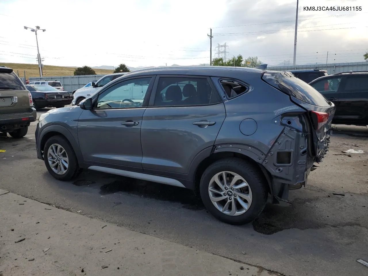 KM8J3CA46JU681155 2018 Hyundai Tucson Sel