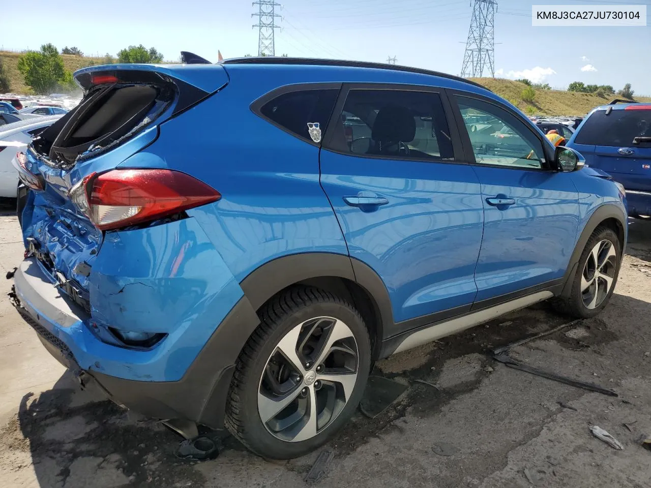 2018 Hyundai Tucson Value VIN: KM8J3CA27JU730104 Lot: 69195784